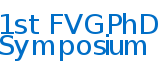 1st FVG PHD Symphosium